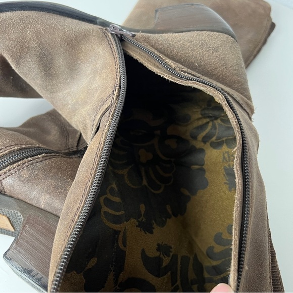 Fly London Women’s Western Tall Riding Boot 38 Brown Leather - Picture 11 of 14